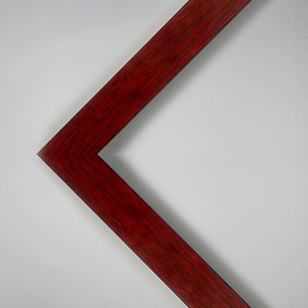 8 x 10" Frame section mahogany.